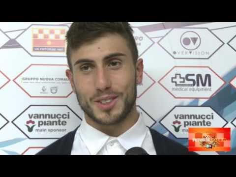 Piscitella: "Contento per la vittoria,sotto la Nord do sempre qualcosa in più" [PistoieseChannel]