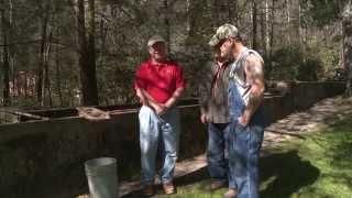 Hill Billy Bank Fishing - Buck Creek Trout Farm Show