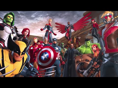 Marvel Ultimate Alliance 3 | All CUTSCENES | 2K