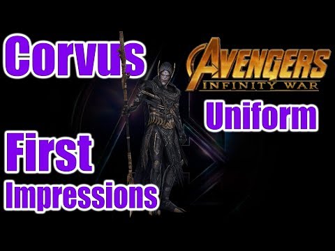 Corvus Glaive Infinity War Uniform First Impressions and Thoughts (MFF)