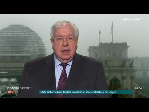 phoenix tagesgespräch mit John C. Kornblum zum Impeachment-Verfahren am 22.01.20