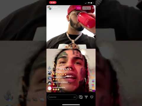 Anuel and 6ix9ine Full IG live 2020