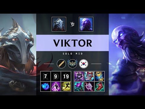 Viktor Mid vs Ryze - KR Challenger Patch 25.13