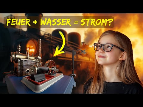 Faszination Dampfmaschine | Wir erzeugen Strom mit einer Modell-Dampfmaschine (Wilesco D10)