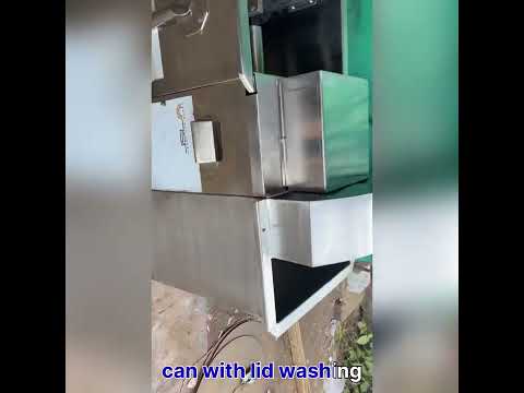 Milk Can Scrubber Machine