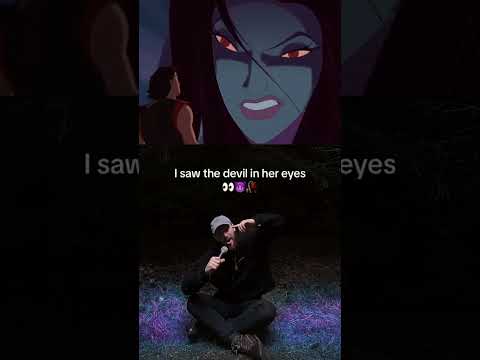 When you have a crush on the Goddess of Chaos 👀🗡🥀🖤😈