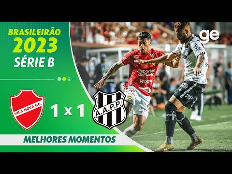 Gols e lances de Vila Nova-GO x Ponte Preta