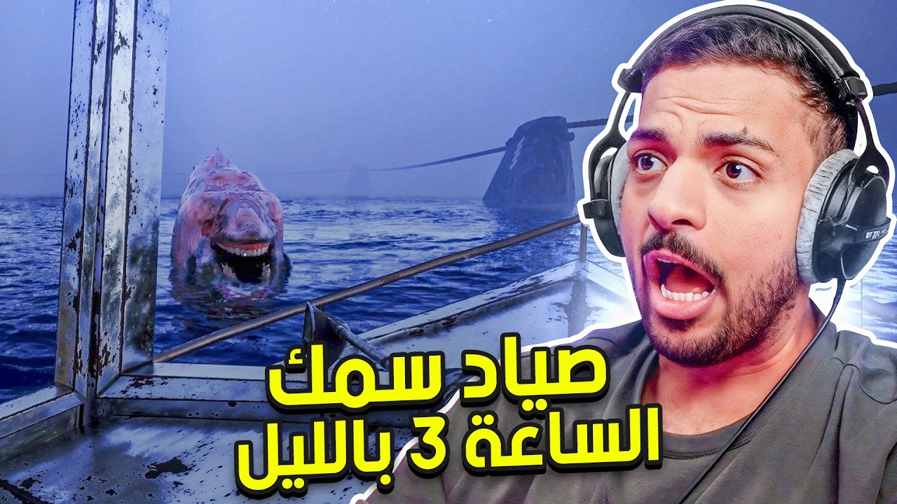 وظيفة صياد سمك مرعبة الساعة 3 بالليل