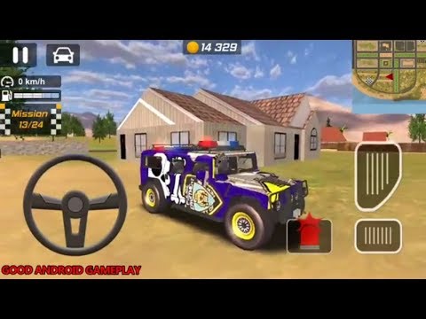 Police Drift Car Driving Simulator #2 - Special Painted Police HUMMER Android GamePlay FHD