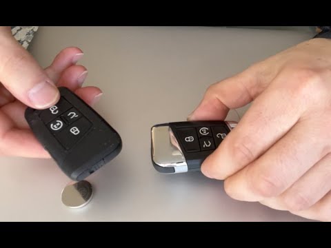 How to replace Volkswagen VW Atlas key fob battery CR2032