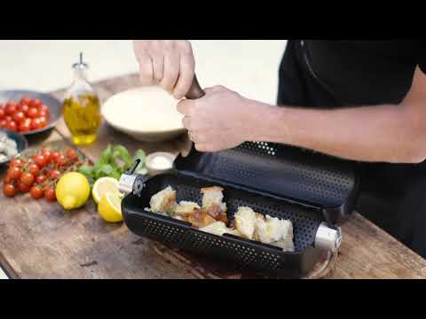 Prawn & Tomato Panzanella - Using the rotisserie basket on the FUSION™/HUB™ Video