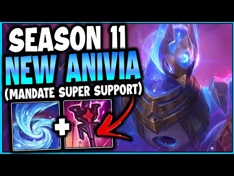 NEW Buffed Anivia is an S+ Tier Support? - League of Legends