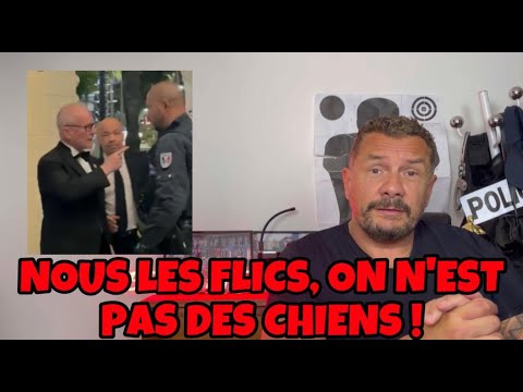 NOUS LES FLICS ON N'EST PAS DES CHIENS.