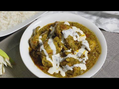 Creamy spinach chicken gravy #foodwithmood