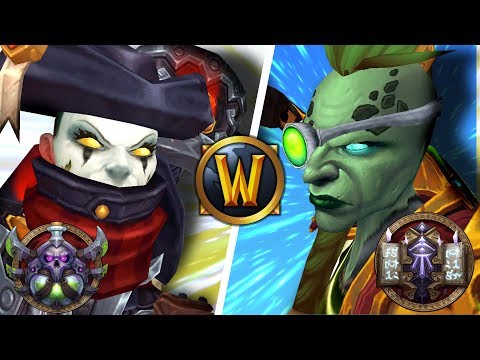 BIG CRITS Mage vs Deadly ASSASSINATION Rogue (1v1 Duels) - PvP WoW: Battle For Azeroth 8.1