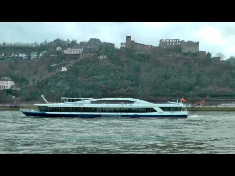 Binnenschiff MS Loreley Elegance  - zu Berg bei St. Goar