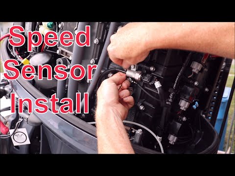 Yamaha Outboard Speed Sensor Installation (60V-8A4L1-11-00)