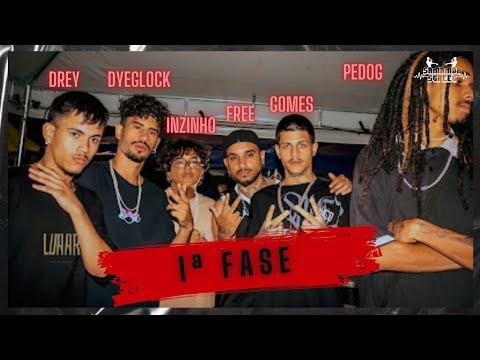 🔥DREY, DYEGLOCK E IANZINHO Vs. FREE, GOMES E PEDOG🔥 I 1º FASE I ANIVERSÁRIO 8 ANOS