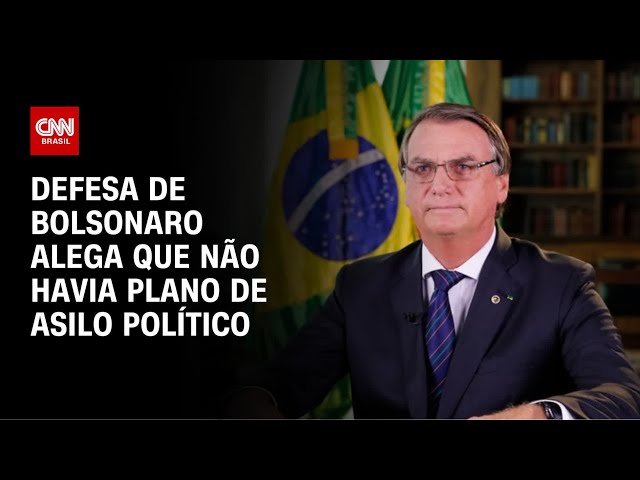 Defesa de Bolsonaro nega plano de fuga para Argentina | CNN PRIME TIME
