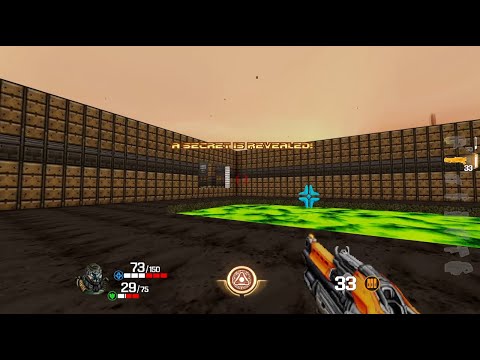 Doom, The Way We Remember It + Quake Champions: Doom Edition - E1M1  [Hard + 100% Kills & Secrets]