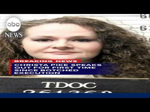 Christa Pike speaks out for first time since botched execution