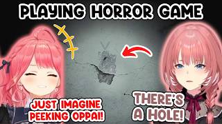 Miko Ends Up Teasing Lui During the Horror Game Instead of Watching Over Her