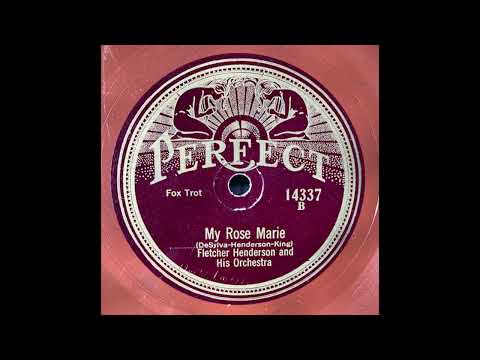 "My Rose Marie" - Fletcher Henderson and his Orchestra f/ Louis Armstrong (1924)