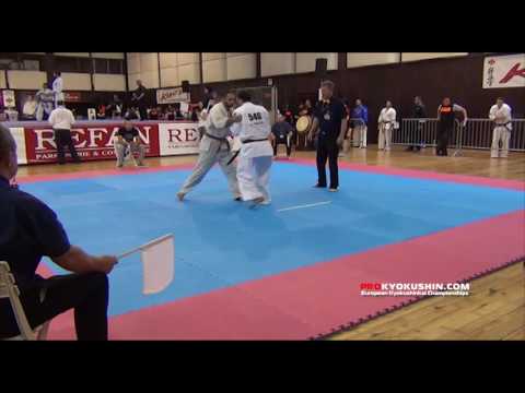 IKO EC 2016,  1 round -90 David Navoian (Russia) - Yacine Boucedda (France, aka)