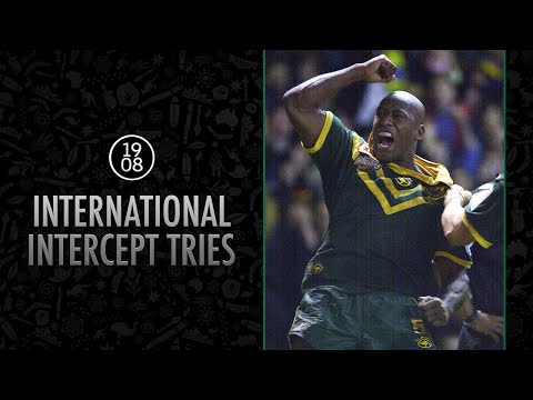 International Intercept Tries | NRL Throwback | Sailor, Pearce, Ettingshausen & more