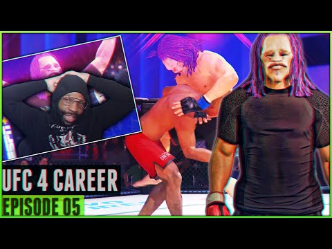 UFC 4 Career Mode - EP 5 - Our First UFC Fight!
