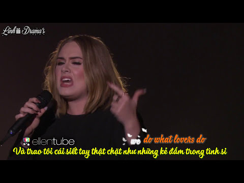 [Vietsub + Kara] Adele - All I Ask || Live at The Ellen Show