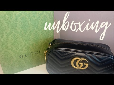 Gucci Marmont Camera Bag Unboxing