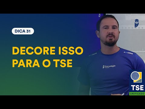 Registro da Candidatura - Dica 31 - Projeto 100 dicas TSE Unificado