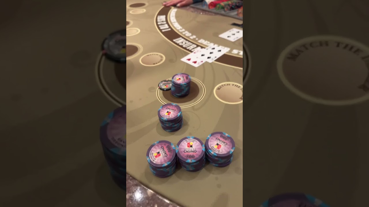 $20,000 blackjack hand 👀