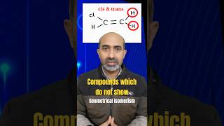 Compounds which do not show Geometrical Isomerism | Organic Chemistry Class 11 #chemistryclass11
