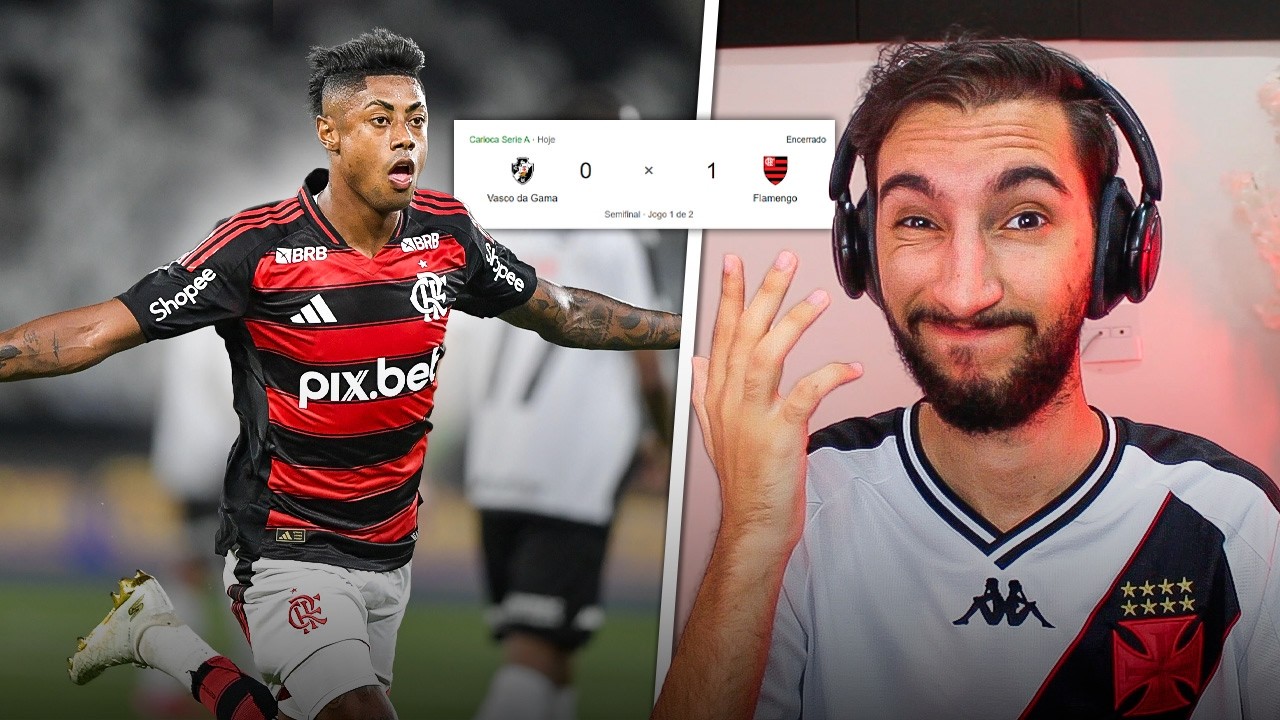 Vasco 0 x 1 Flamengo - BRUNO HENRIQUE CASTIGA O VASCO DNV!