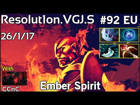 Resolut1on [VGJ.S] Ember Spirit - Dota 2  7.18