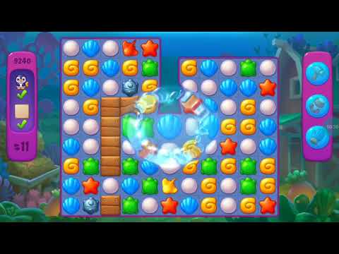 Fishdom Super Hard Level 9240 (with Double Lightning Booster) @choraelmin