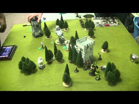warmachine 45 Circle Orboros vs. Retribution of Scyrah
