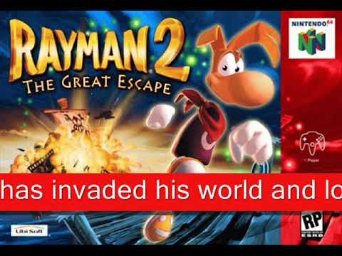 rayman 2 the great escape nintendo 64 cheats