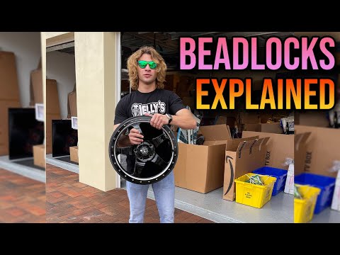 EXPLAINING BEADLOCK WHEELS & THEIR PURPOSE! (OFF ROADING + DRAG RACING) #FORD #SHORTS #BEADLOCKS