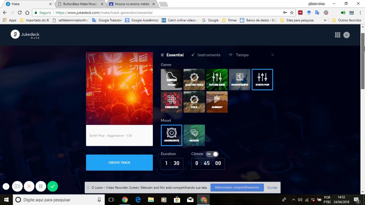 Jukedeck  buttonbass parte 1