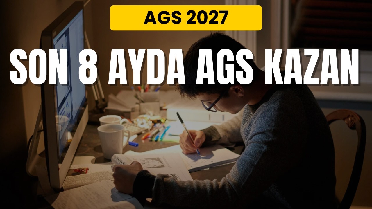 Sıfırdan Son 8 Ayda AGS'de Derece Yapmak ? Çalışma Programınızı Yapıyorum 💪
