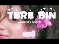 Tere Bin Lofi Flip ️ Slowed Reverb Chill Vibes To Relax Study