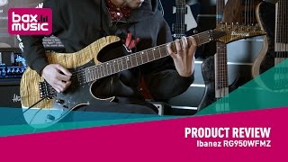 Video thumbnail for Ibanez RG950WFMZ - NAMM 2017 (first full review) by Bax Music UK
