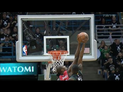 Raptors Highlights: Ibaka Denies Snell - April 20, 2017