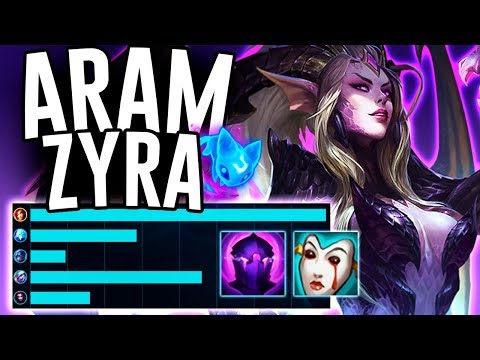 ZYRA HAS BROKEN DAMAGE!! - Zyra ARAM - League of Legends