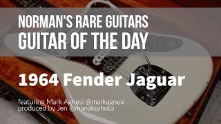 Video thumbnail for 1964 Fender Jaguar | Guitar of the Day by Normans Rare Guitars