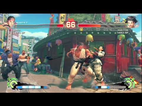 SSF4: jyobin (Ryu) VS mok11bk (Makoto)