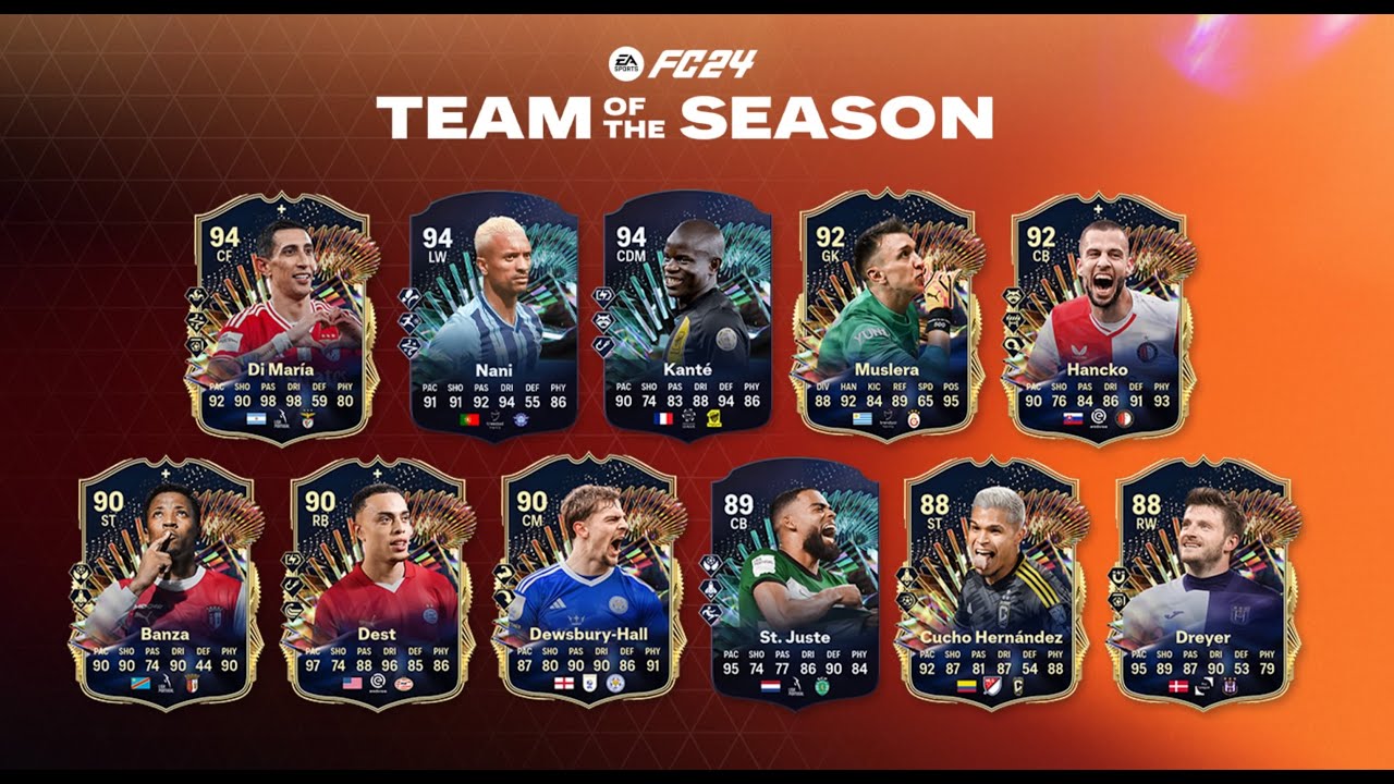 EA SPORTS FC 24 Team of the Season- FC 24 Squad Battles Match
